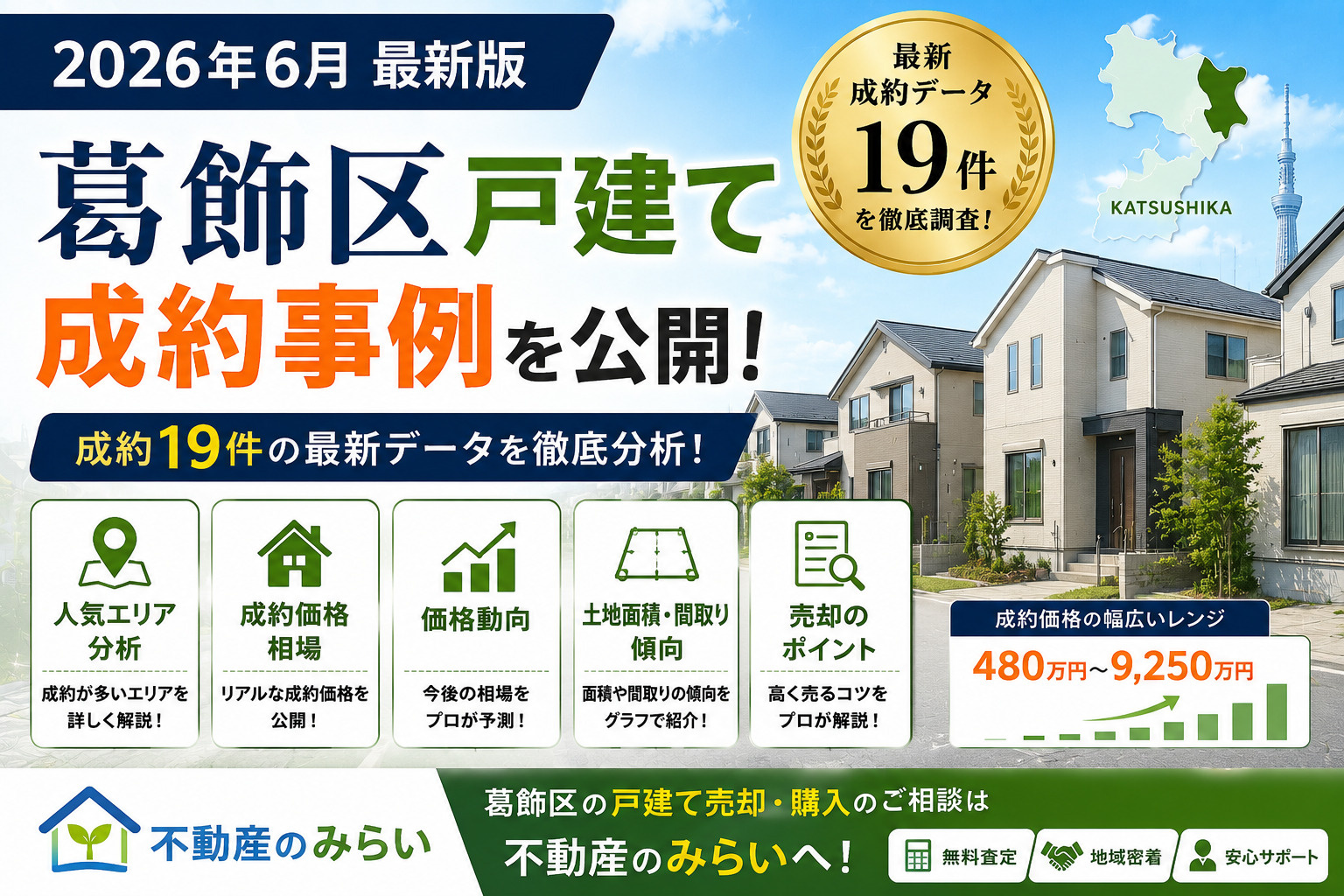 【2026年6月最新版】葛飾区戸建て成約事例・売却相場を公開...の画像