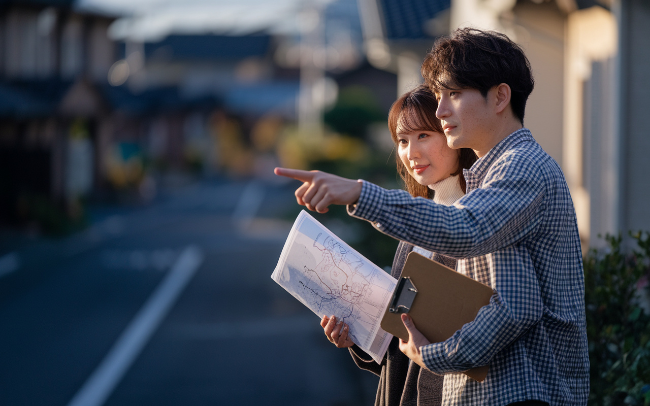 南アルプス市で土地探しを始める前に！道路方位の基本と失敗しな...の画像