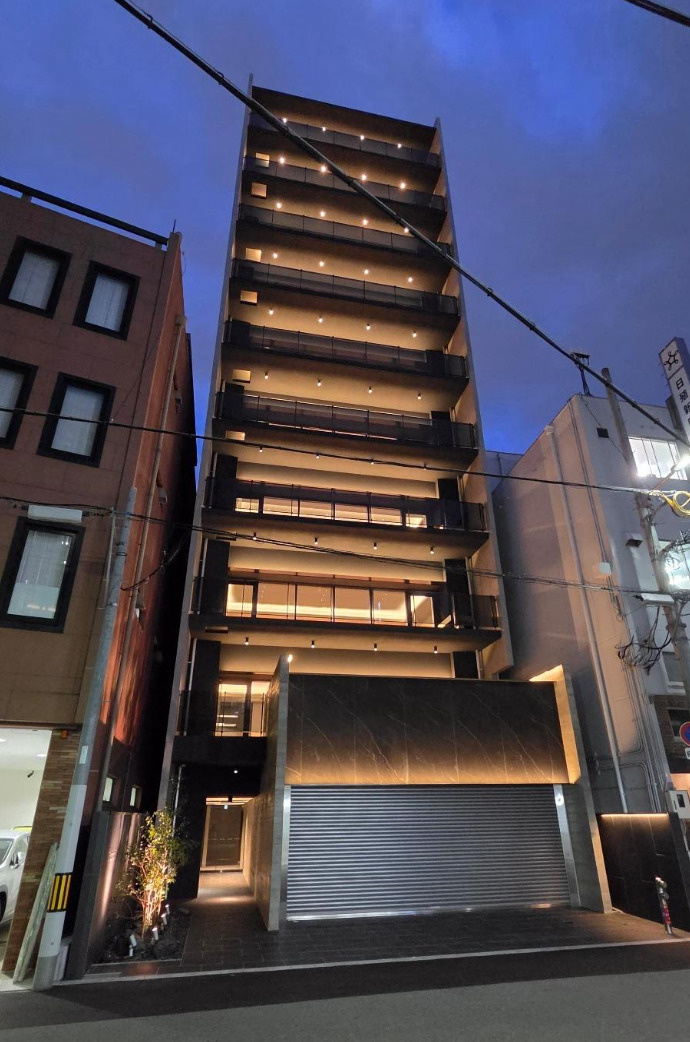 新町エリア！新築デザイナーズマンション１階路面店舗！約３４坪...の画像