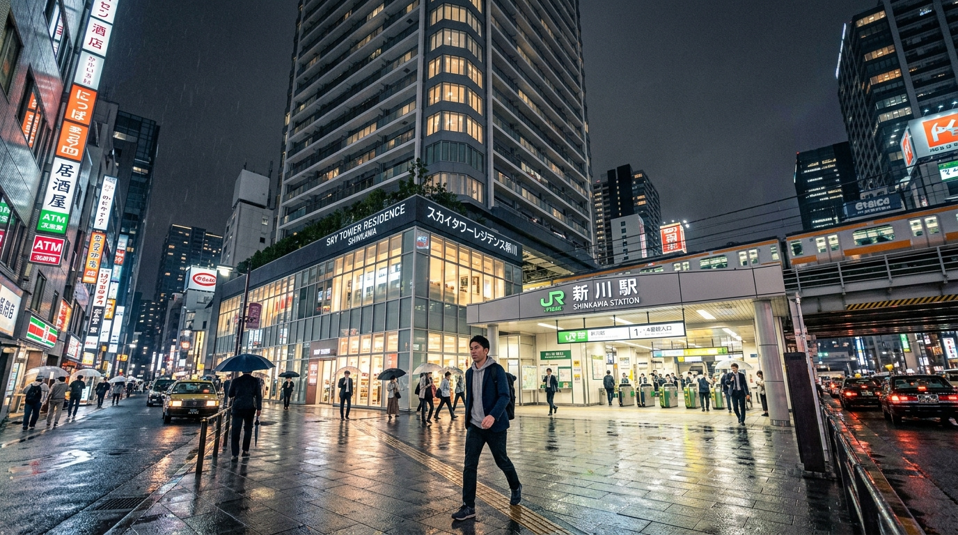 「傘、いらないんです」駅直結物件という神ライフスタイル！駅直...の画像