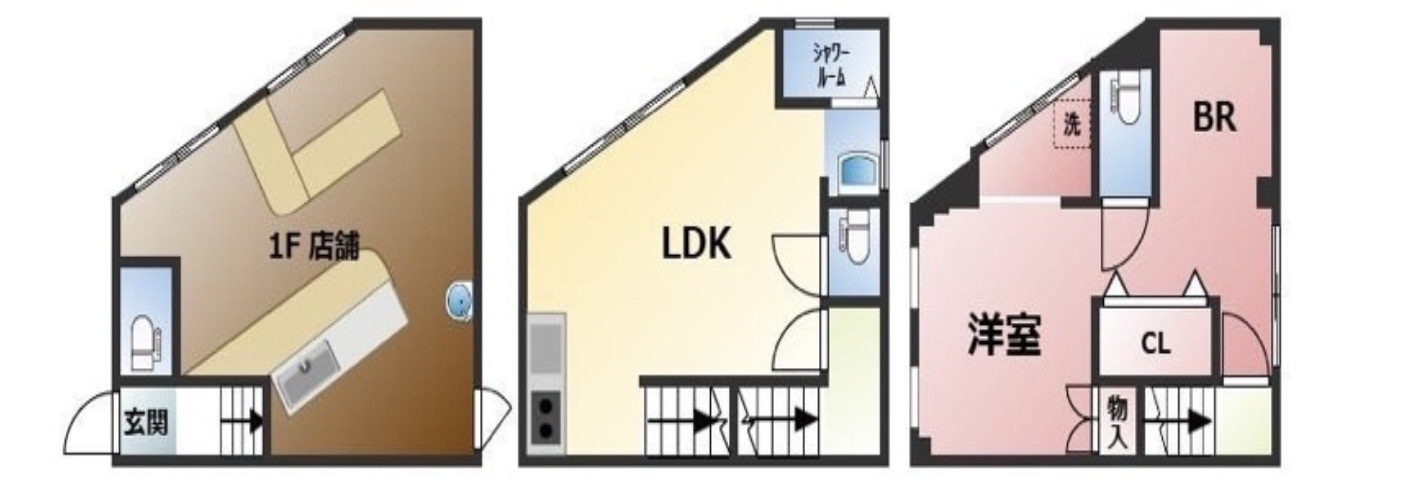 関目高殿エリア！路面住居付１棟貸店舗！約20.5坪！業種相談...の画像