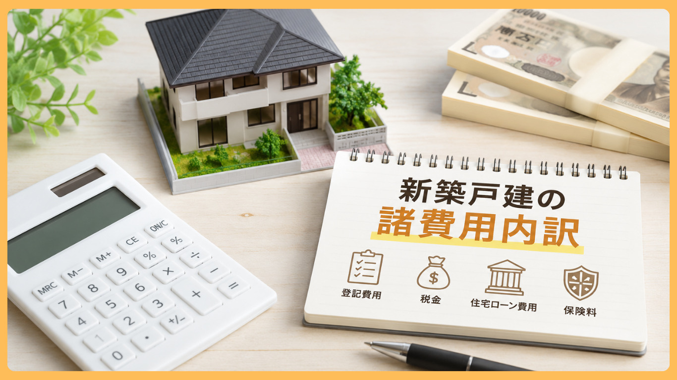 小山市の新築戸建購入を検討中？諸費用の内訳を知り賢く資金計画...の画像