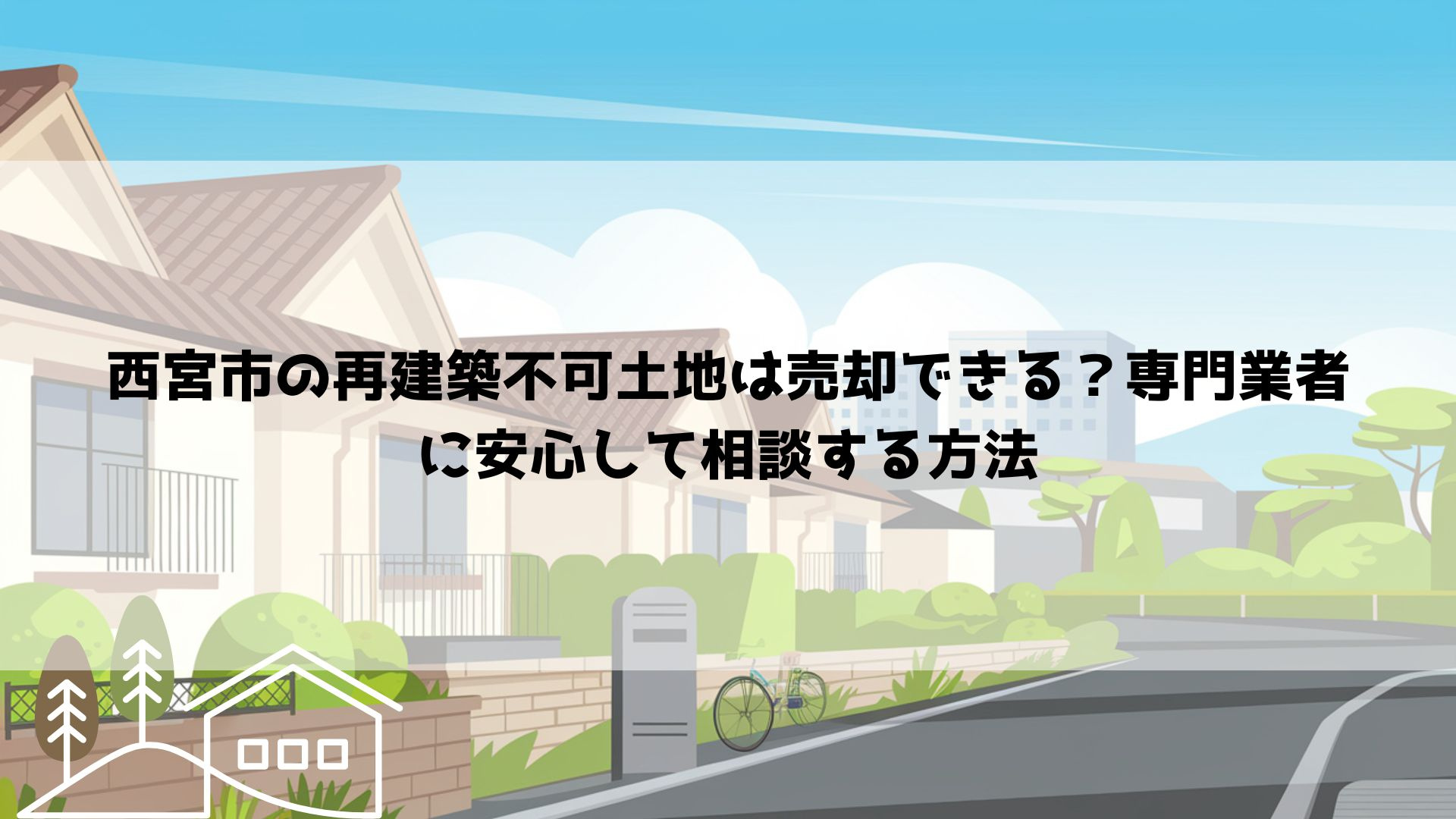 【2026年最新】西宮市の再建築不可土地は売却できる？専門業...の画像