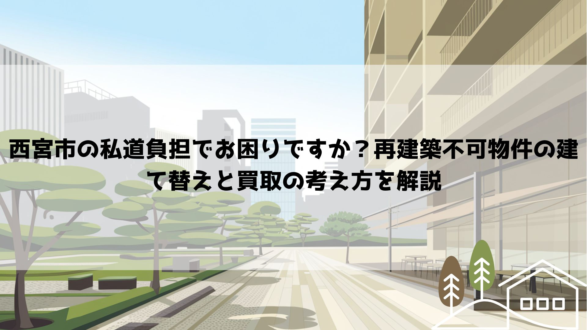 【2026年最新】西宮市の私道負担でお困りですか？再建築不可...の画像