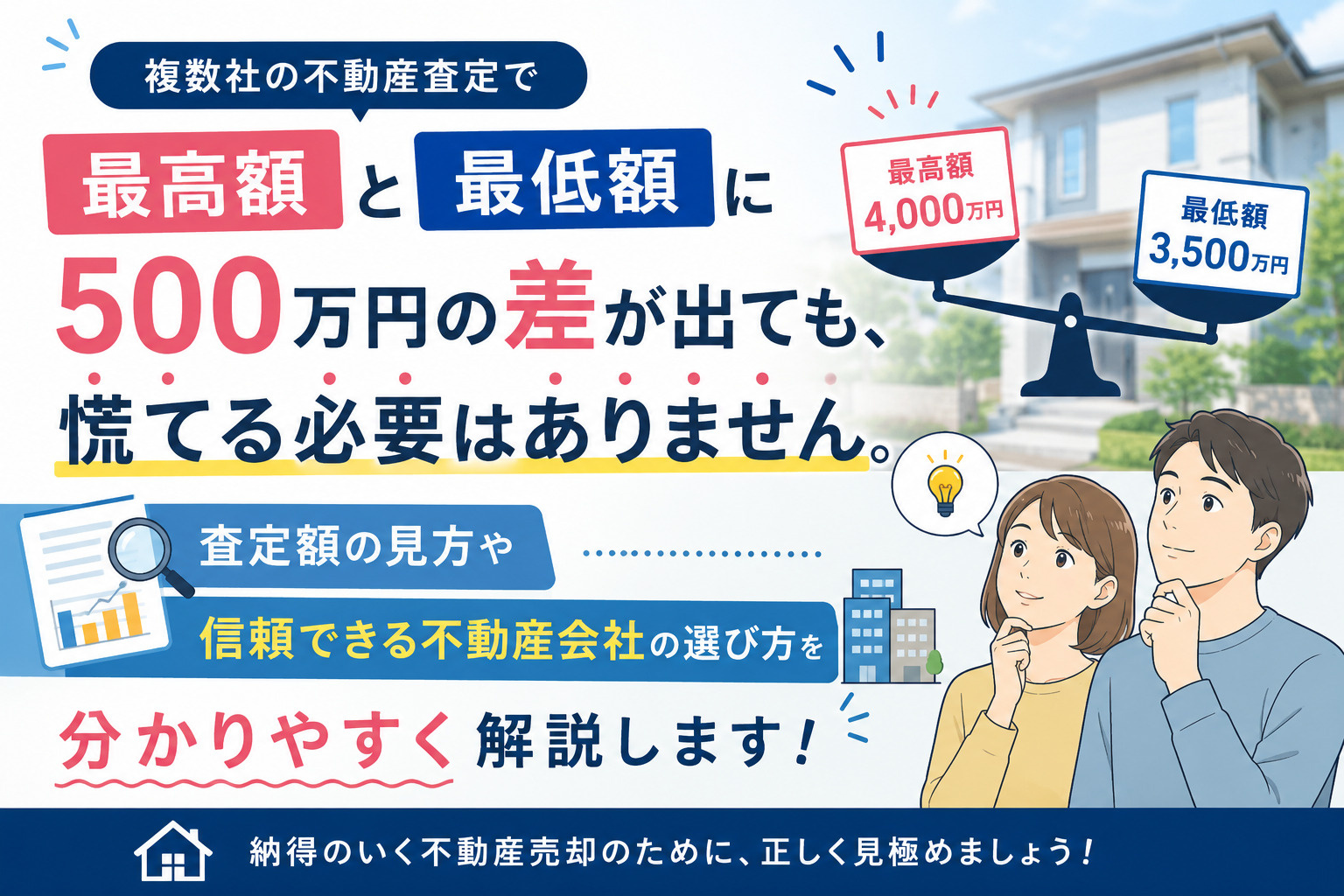 査定額がバラバラで混乱した時の、正しい見方と判断のコツ【最高...の画像