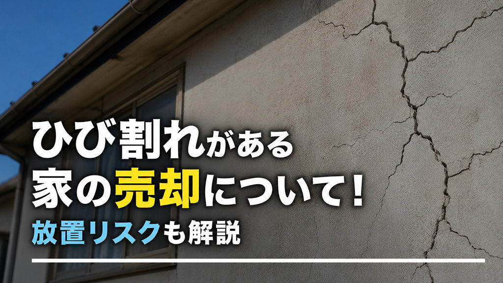 ひび割れがある家の売却について！放置リスクも解説の画像
