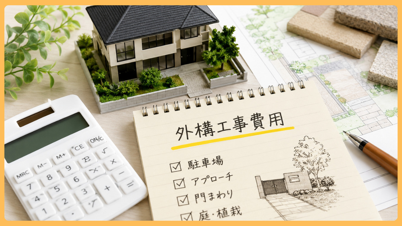 壬生町の新築外構工事費用は？家づくりの目安と予算配分を解説の画像
