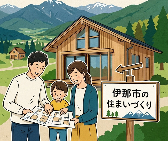 最新記事「木造建材の進化する間取りと伊那市の住まいづくり」の画像