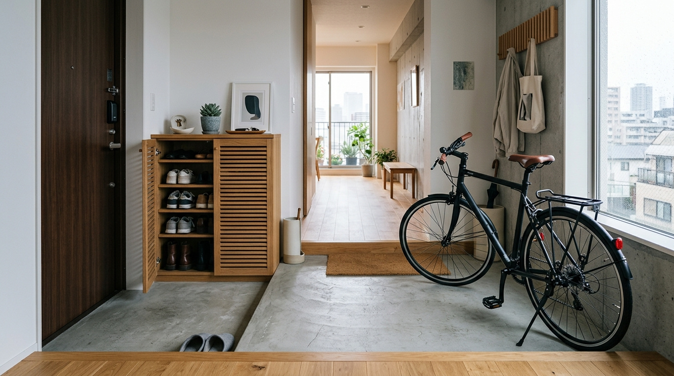 その自転車、玄関の外に置いてませんか？「愛車と暮らす」が叶う...の画像