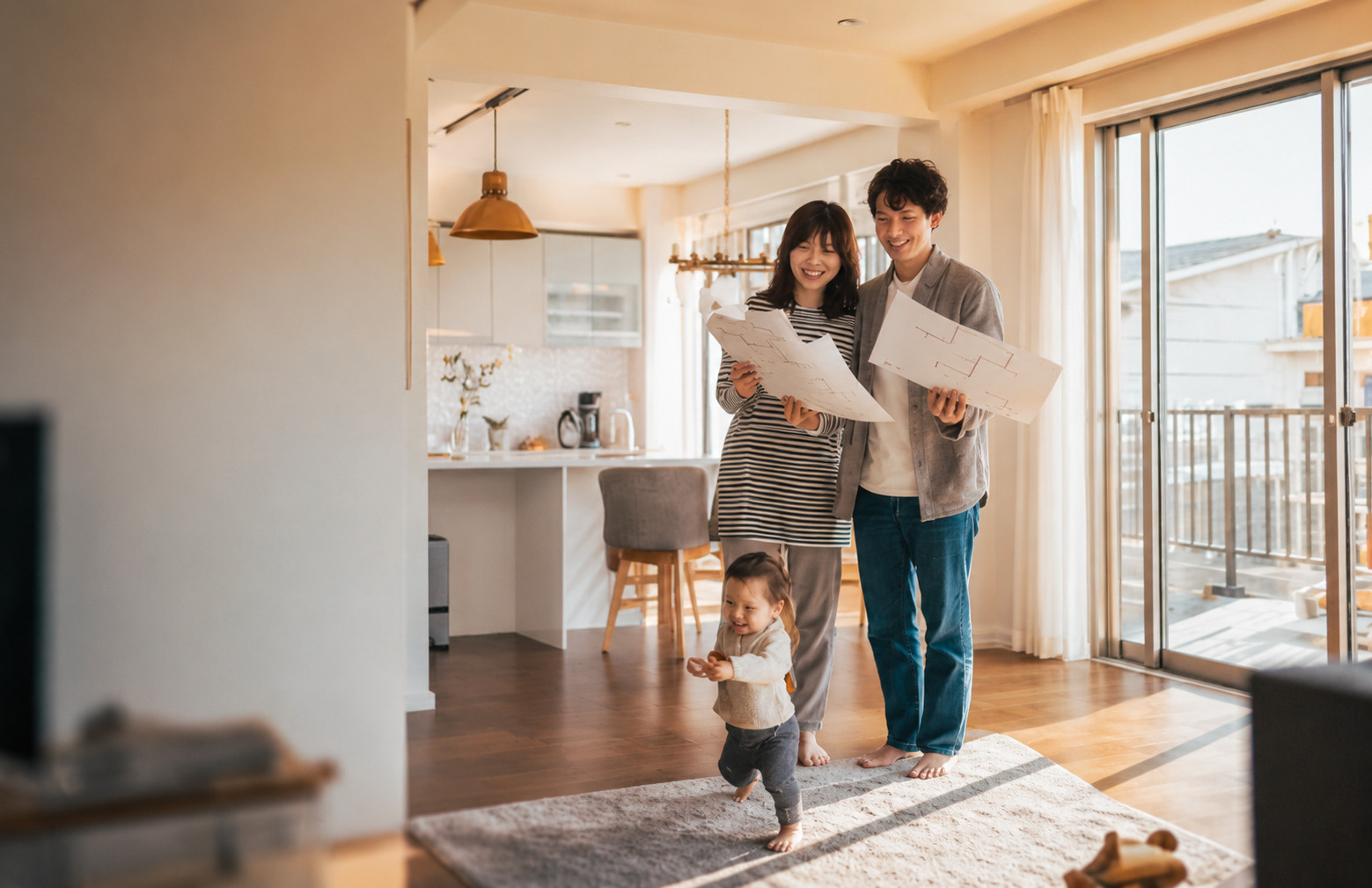 子育て世代の住宅購入で迷わない間取り選び！家事育児がしやすい...の画像