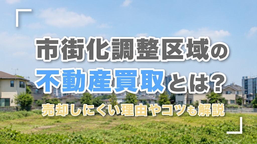 市街化調整区域の不動産買取とは？売却しにくい理由やコツも解説...の画像