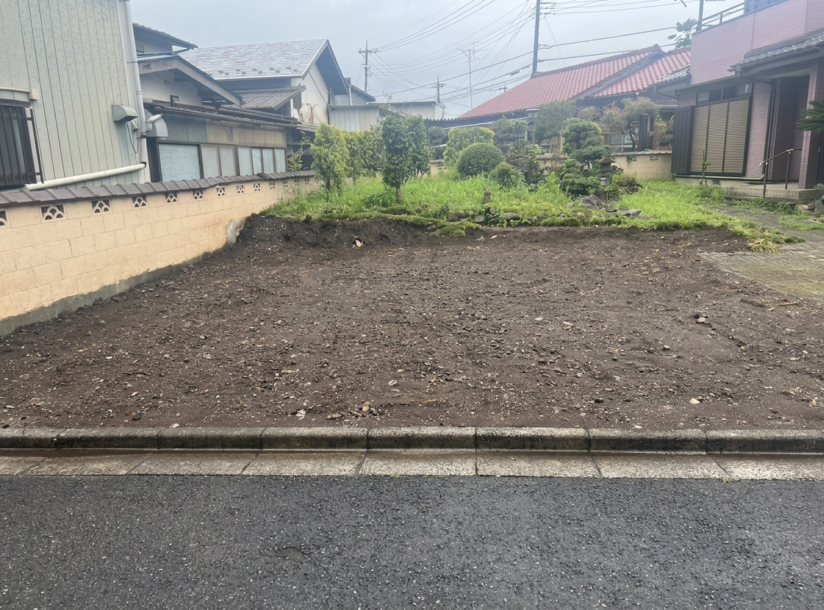 入間市下谷ヶ貫　解体工事の画像