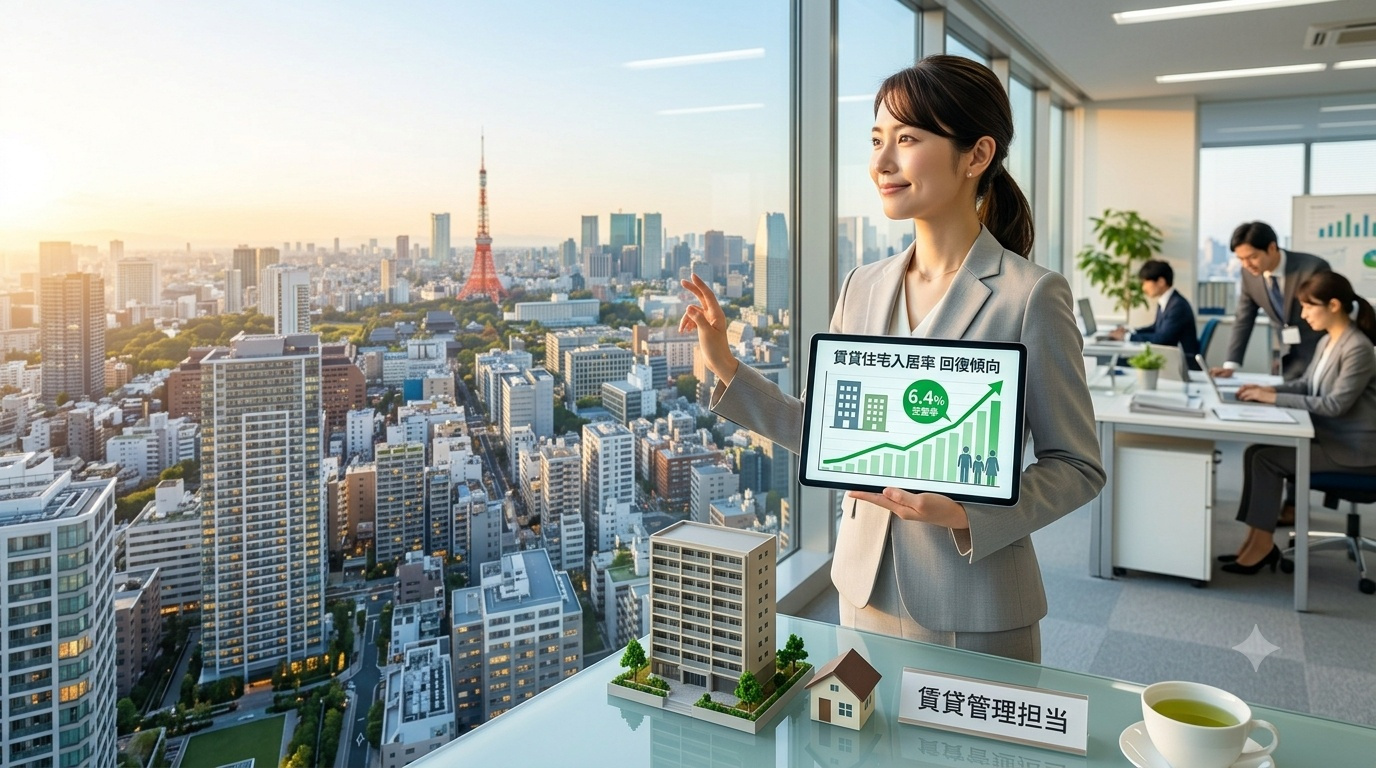 【2026年最新】東京23区の空室率が6.4％に回復！賃貸管...の画像