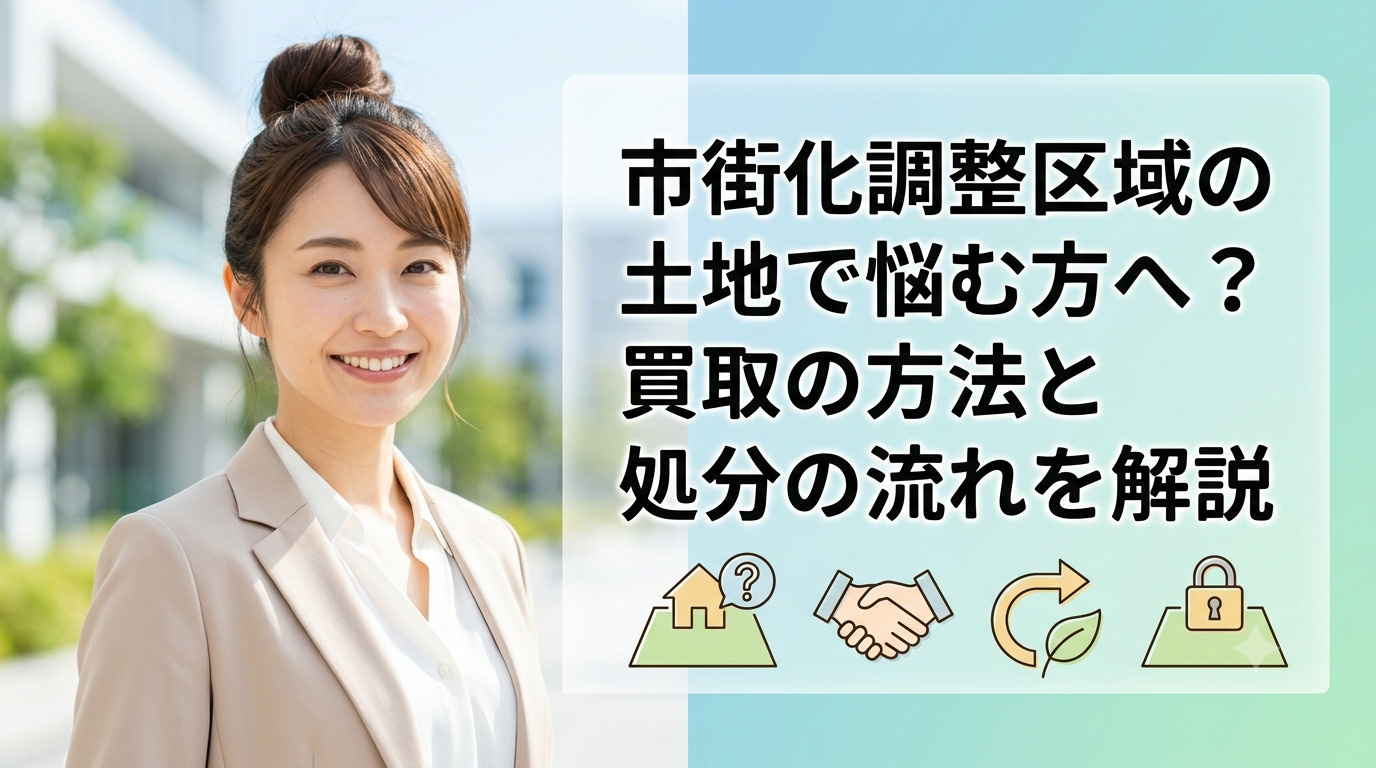 市街化調整区域の土地で悩む方へ？買取の方法と処分の流れを解説...の画像