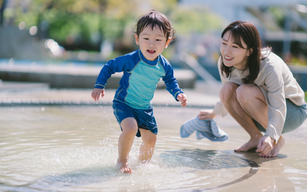 札幌の夏を満喫したい子連れ必見！水遊び公園のおすすめスポット...の画像