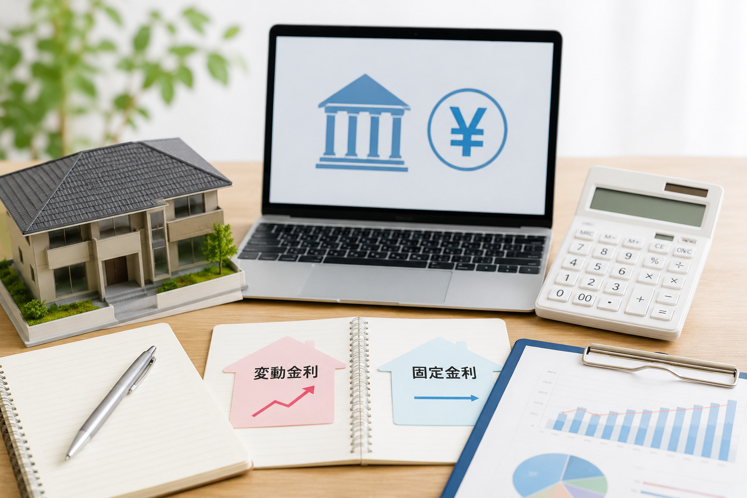 住宅ローンをネット銀行で選ぶコツは？変動と固定を比較して最安...の画像