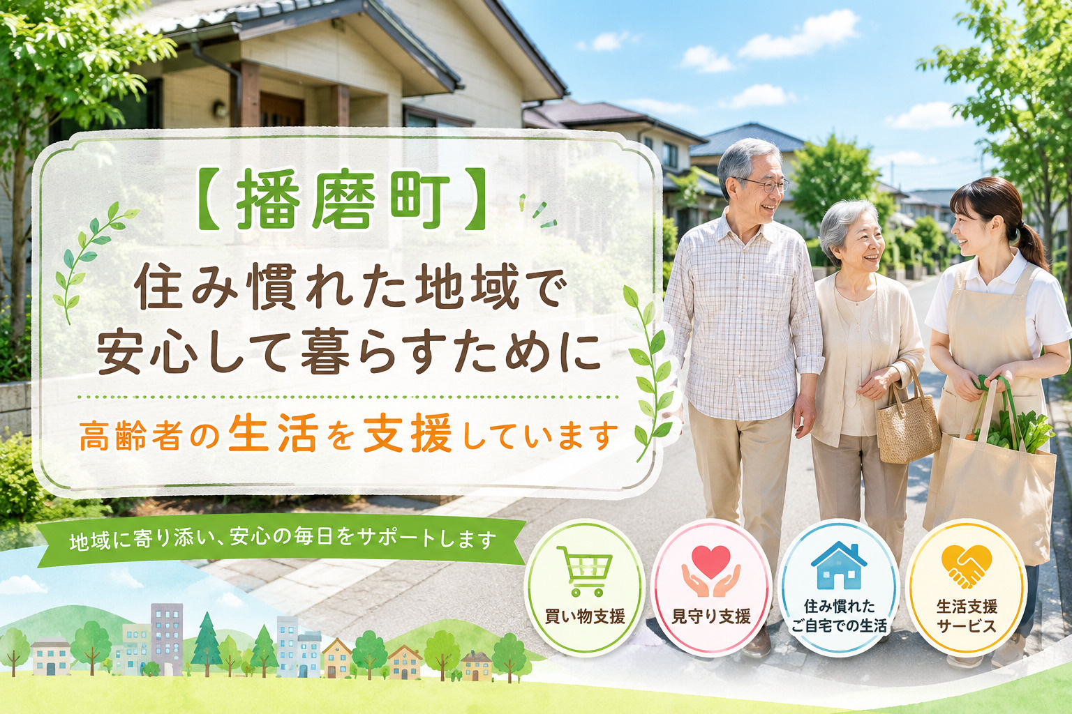  【播磨町】住み慣れた地域で安心して暮らすために｜高齢者の生...の画像