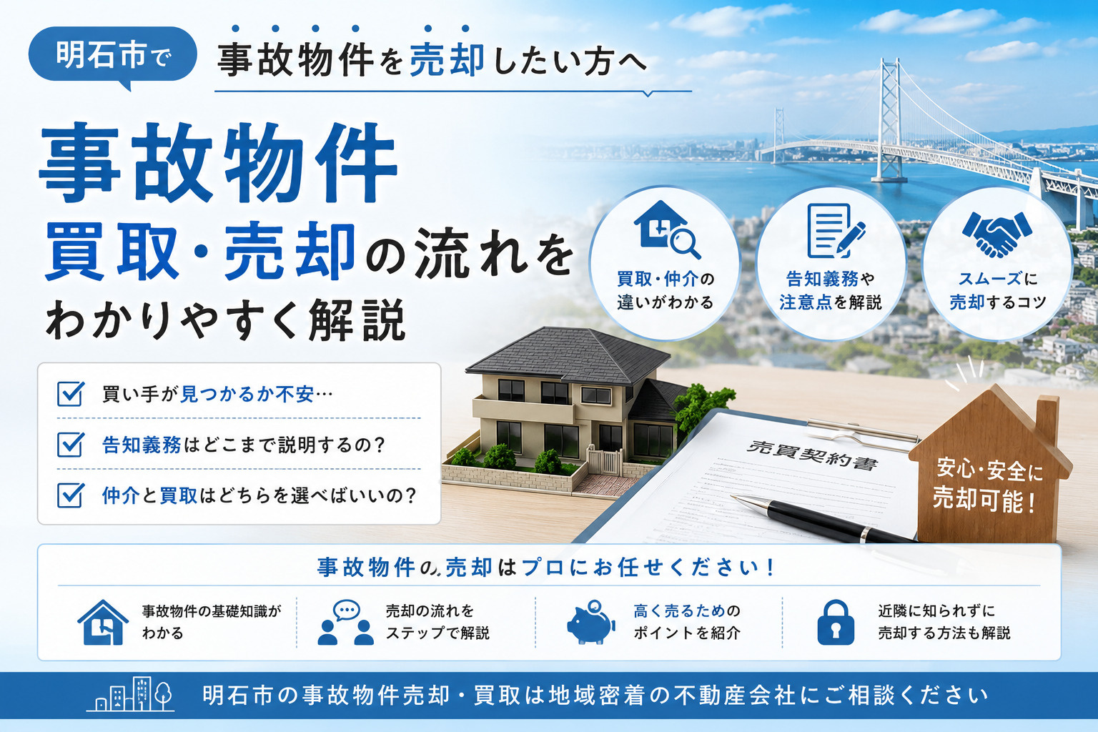 明石市の事故物件買取・売却｜告知義務や高く売る方法をわかりや...の画像