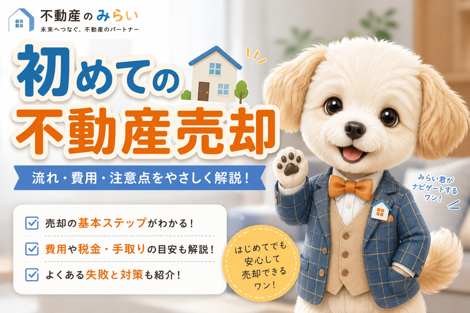 初めての不動産売却｜失敗しないための完全ガイド【売却の流れ・...の画像