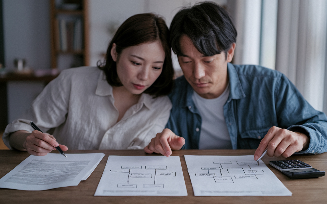 不動産住み替えで売却先行か迷う方へ？フローチャートで流れと注...の画像