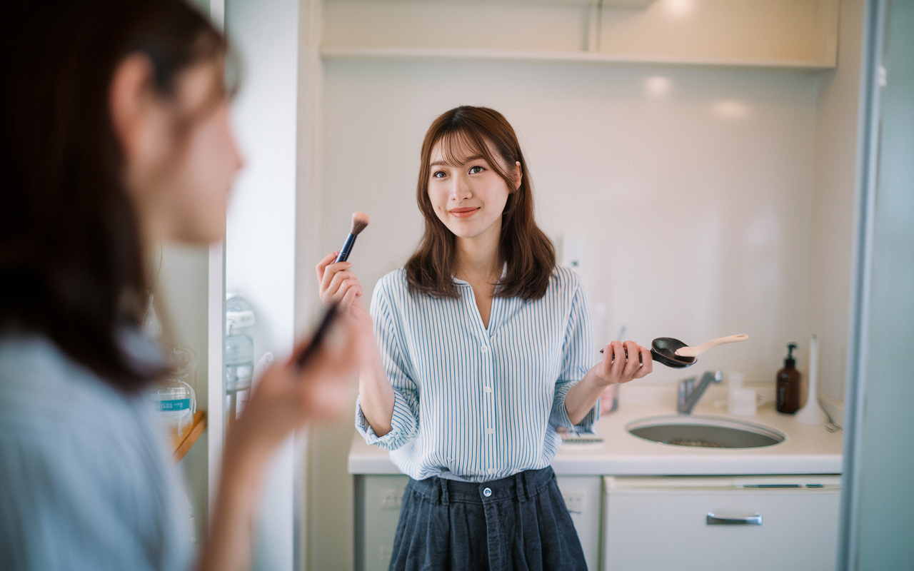 姫路で賃貸を探す女子必見！独立洗面台と2口コンロで自炊と身支...の画像