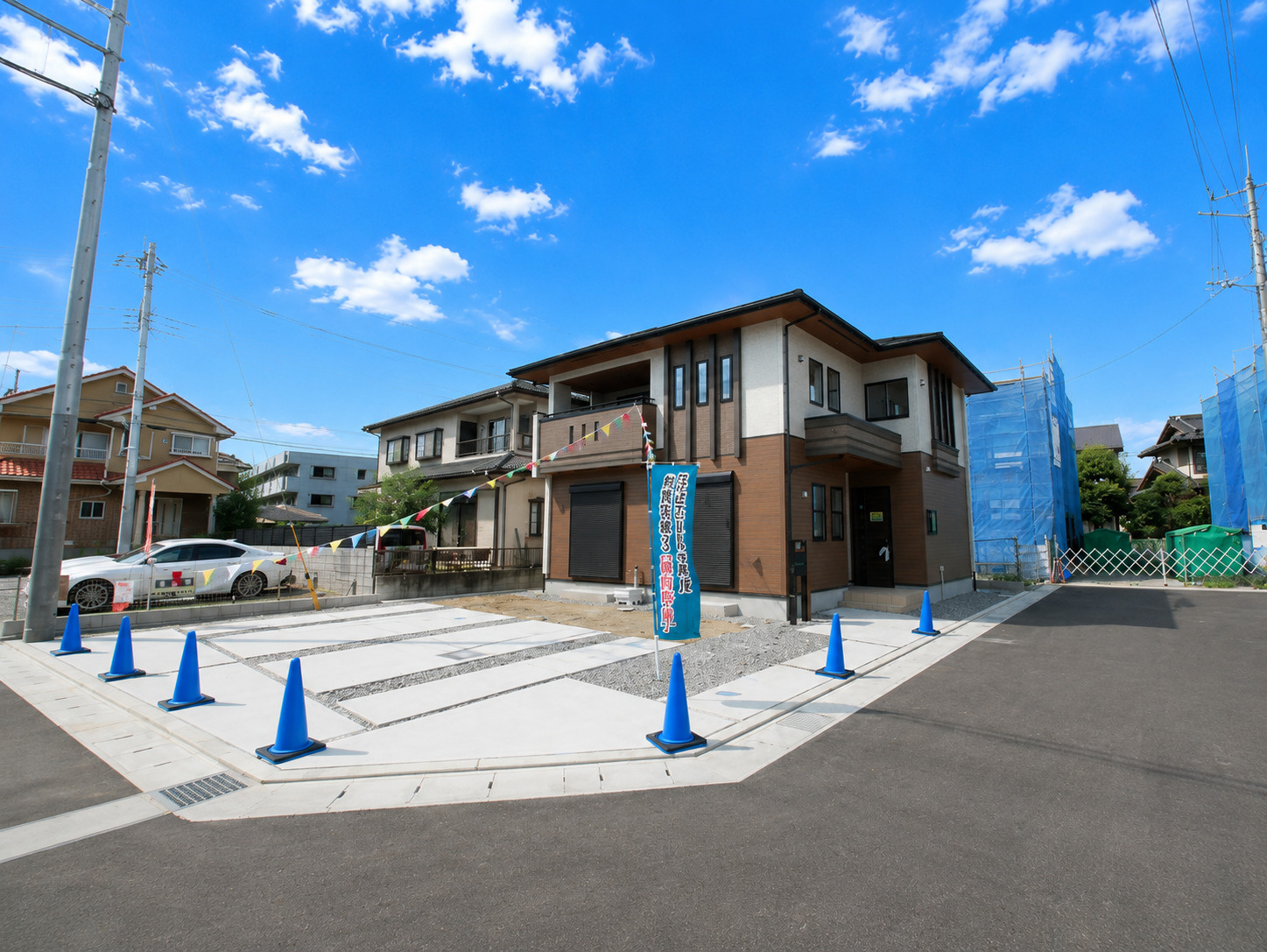 甲府市宮原町 オール電化新築1号棟｜南東角地・全室南向き・長...の画像