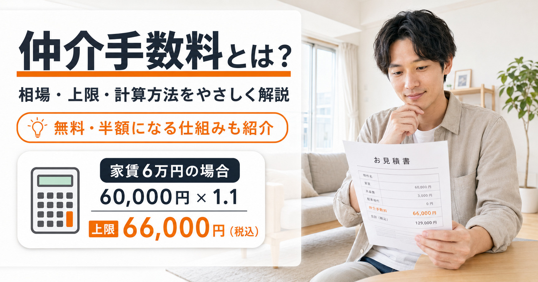 仲介手数料とは？賃貸の相場・上限・計算方法を解説｜光の森・菊...の画像