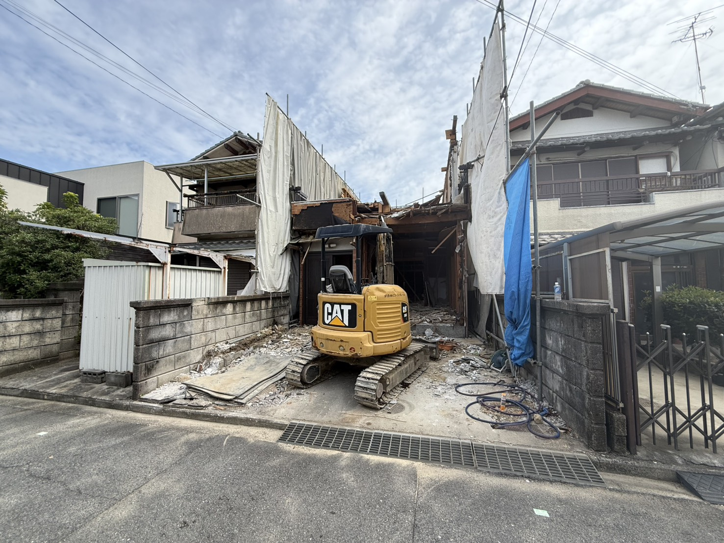 【解体工事】泉大津市式内町の解体工事が始まりました(^^)v...の画像