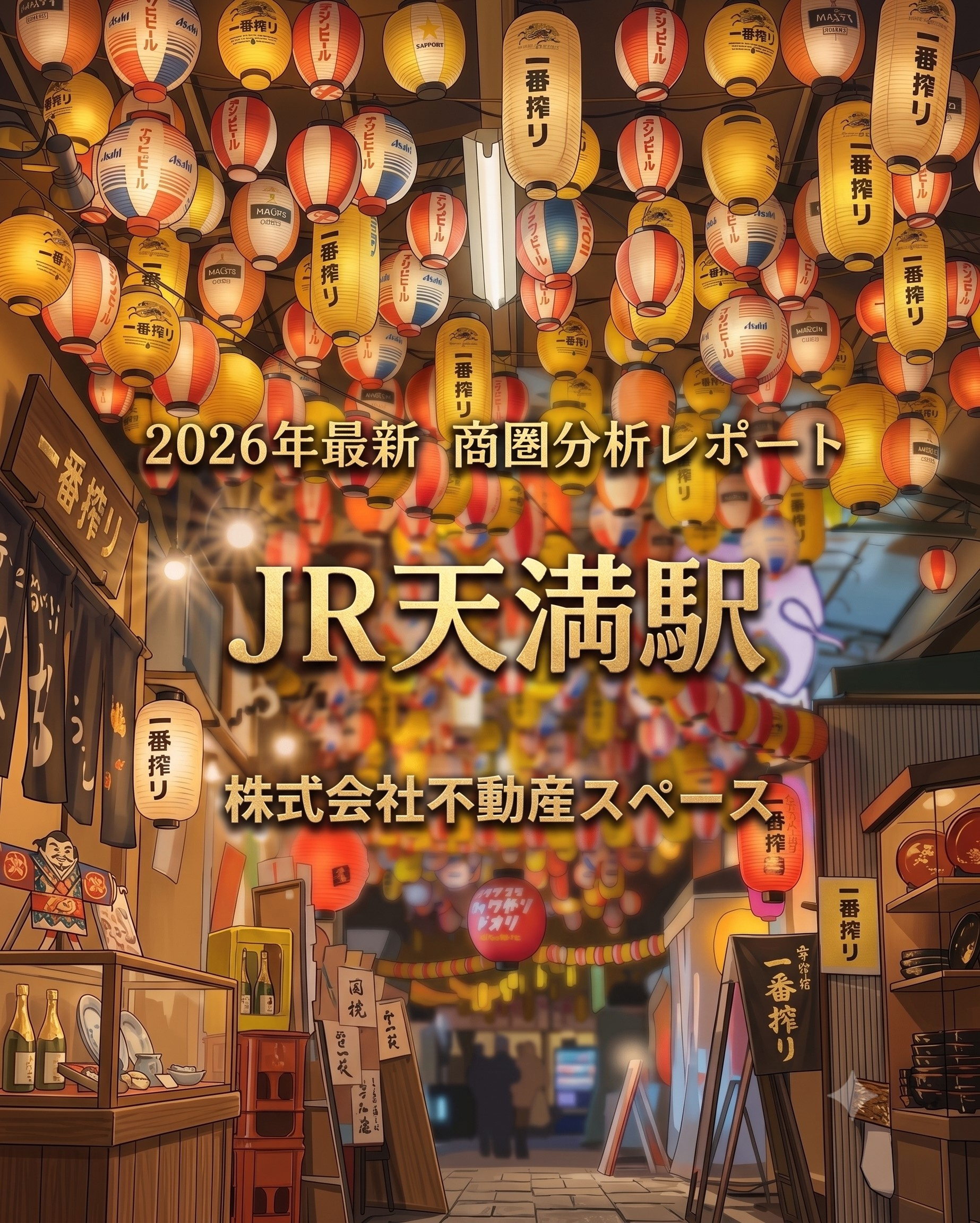 JR天満駅の飲食店出店ポテンシャルを徹底分析｜天神橋筋商店街...の画像