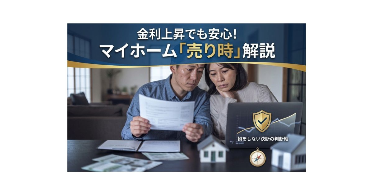 名古屋市でマイホームの売り時はいつが妥当？金利上昇局面で損を...の画像