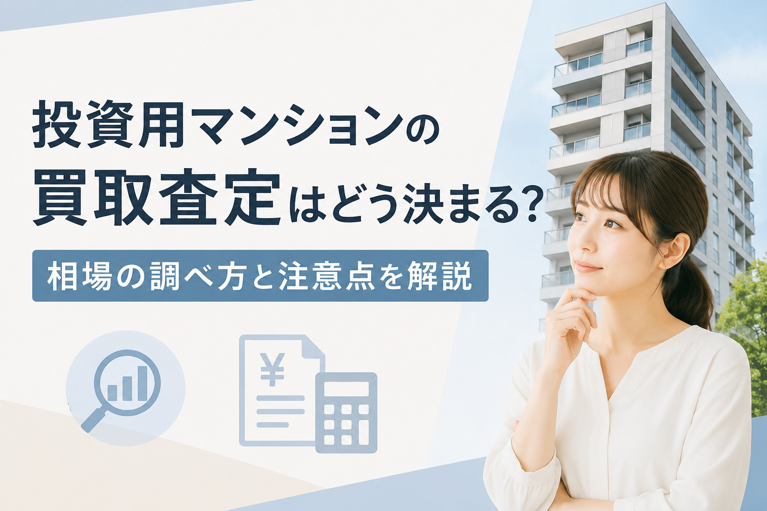投資用マンションの買取査定はどう決まる？相場の調べ方と注意点...の画像