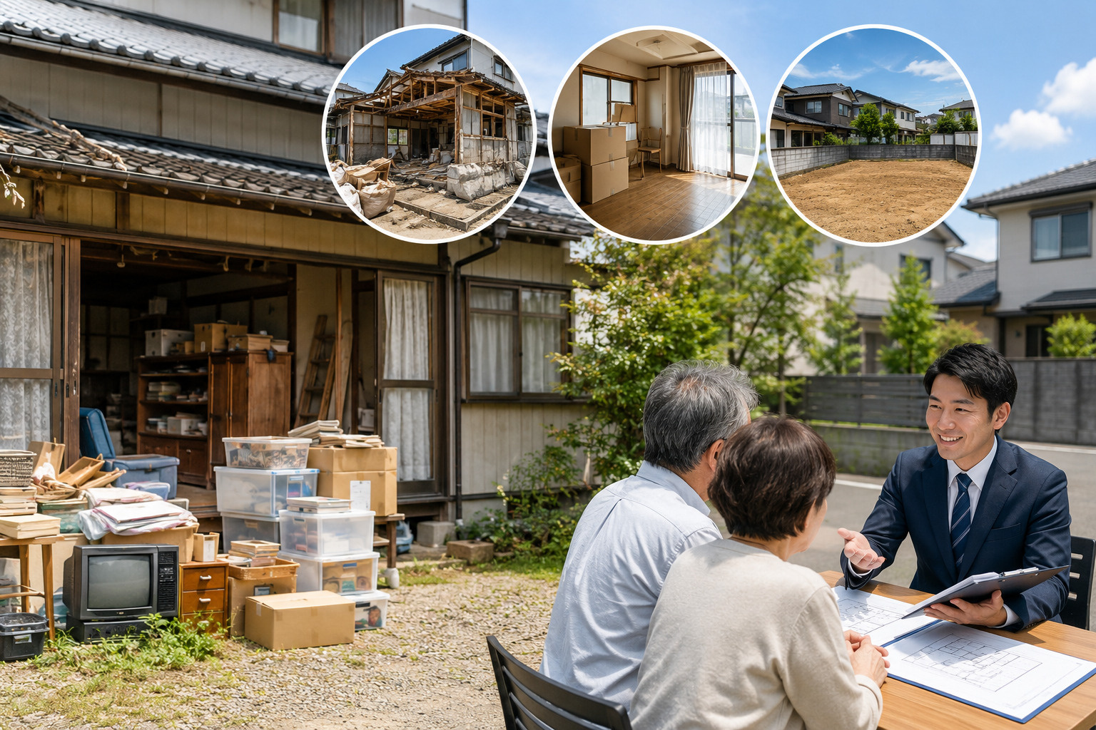 古い家・荷物が残ったままでも売却できます 前橋市・高崎市で空...の画像