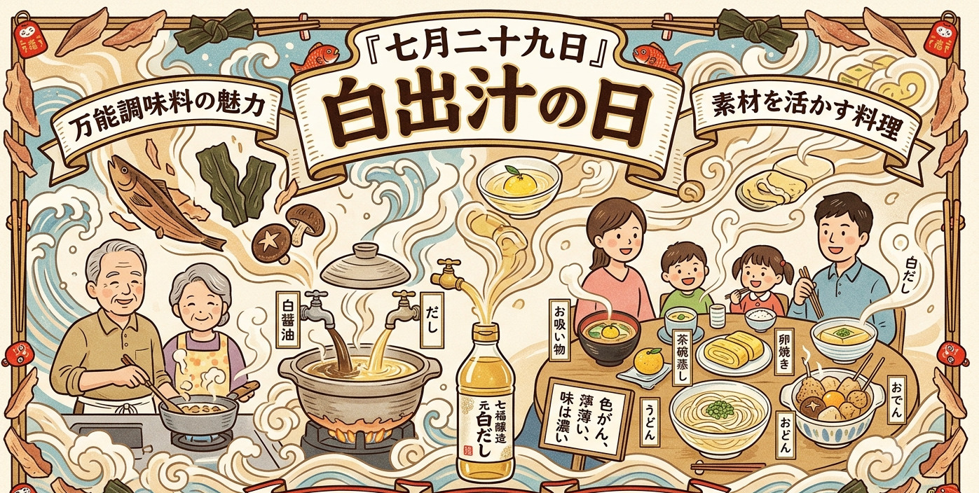 今日は　白だしの日　ですの画像