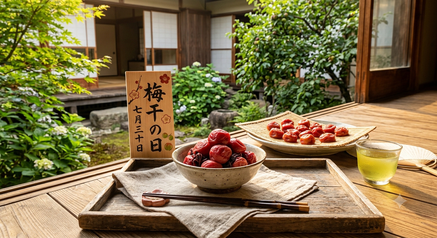 今日は　梅干しの日　ですの画像