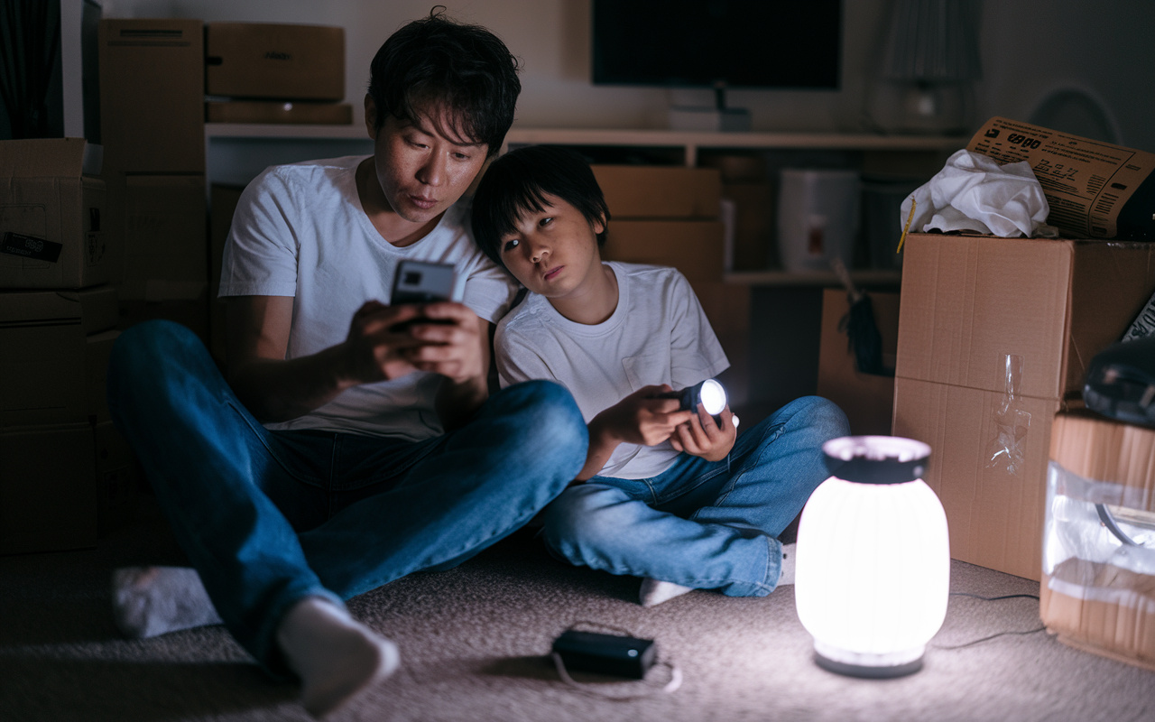 震災時の電気はどう備える？停電への具体的な対応と家庭でできる...の画像
