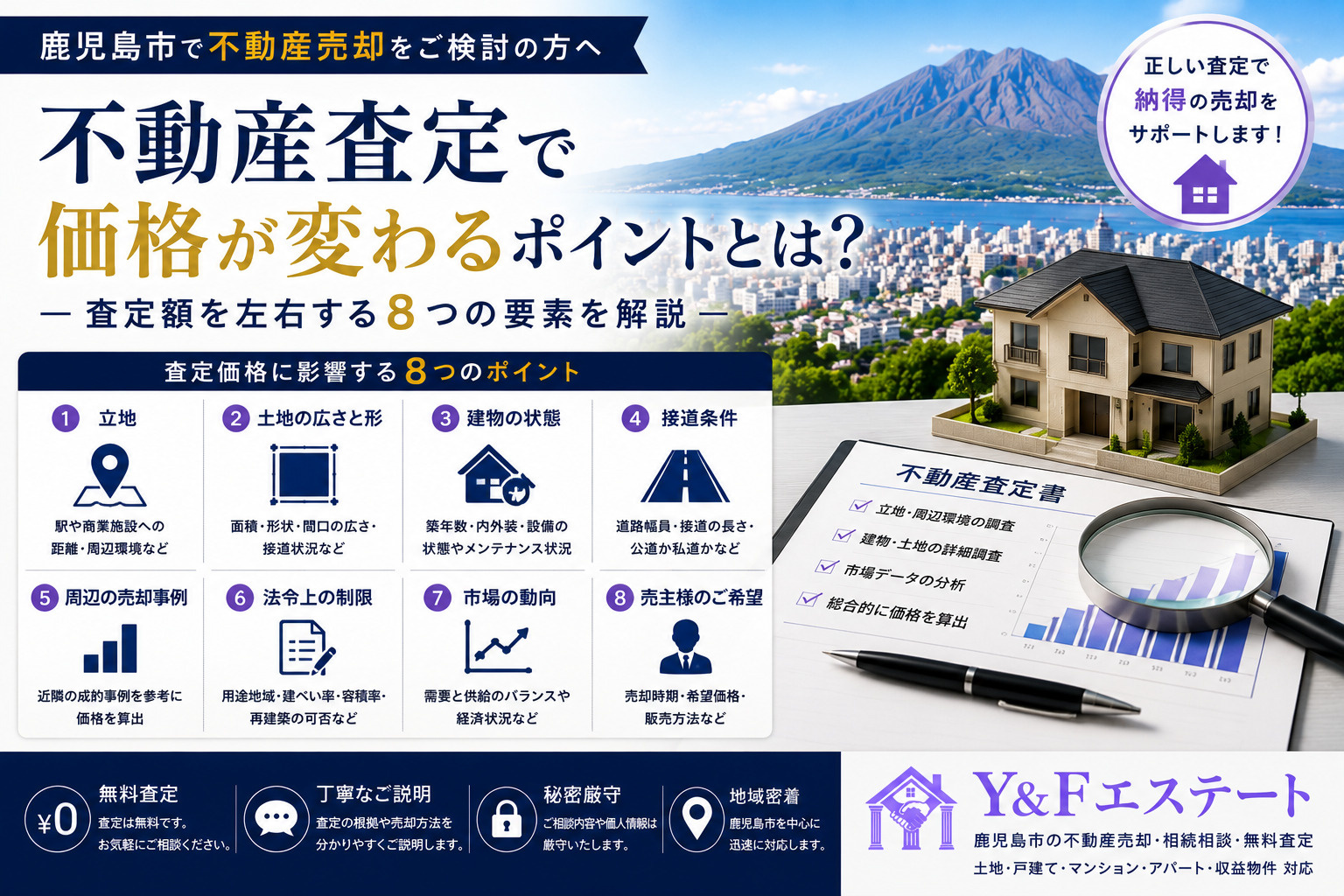 不動産査定で価格が変わるポイントとは？査定額を左右する8つの...の画像