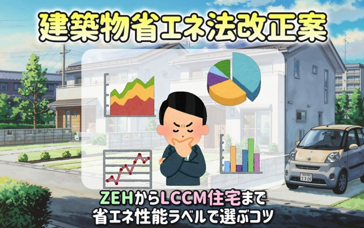 建築物省エネ法改正案が可決した今家族はどう動く？ZEHからL...の画像