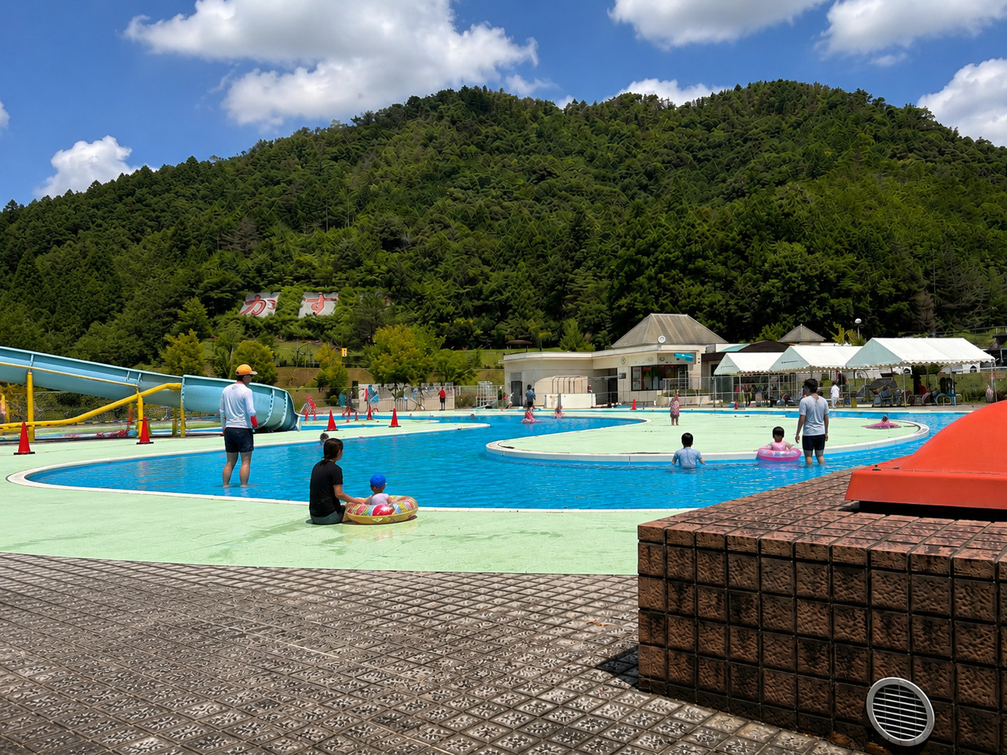 【丹波市】春日総合運動公園レジャープールへ家族でお出かけ！子...の画像