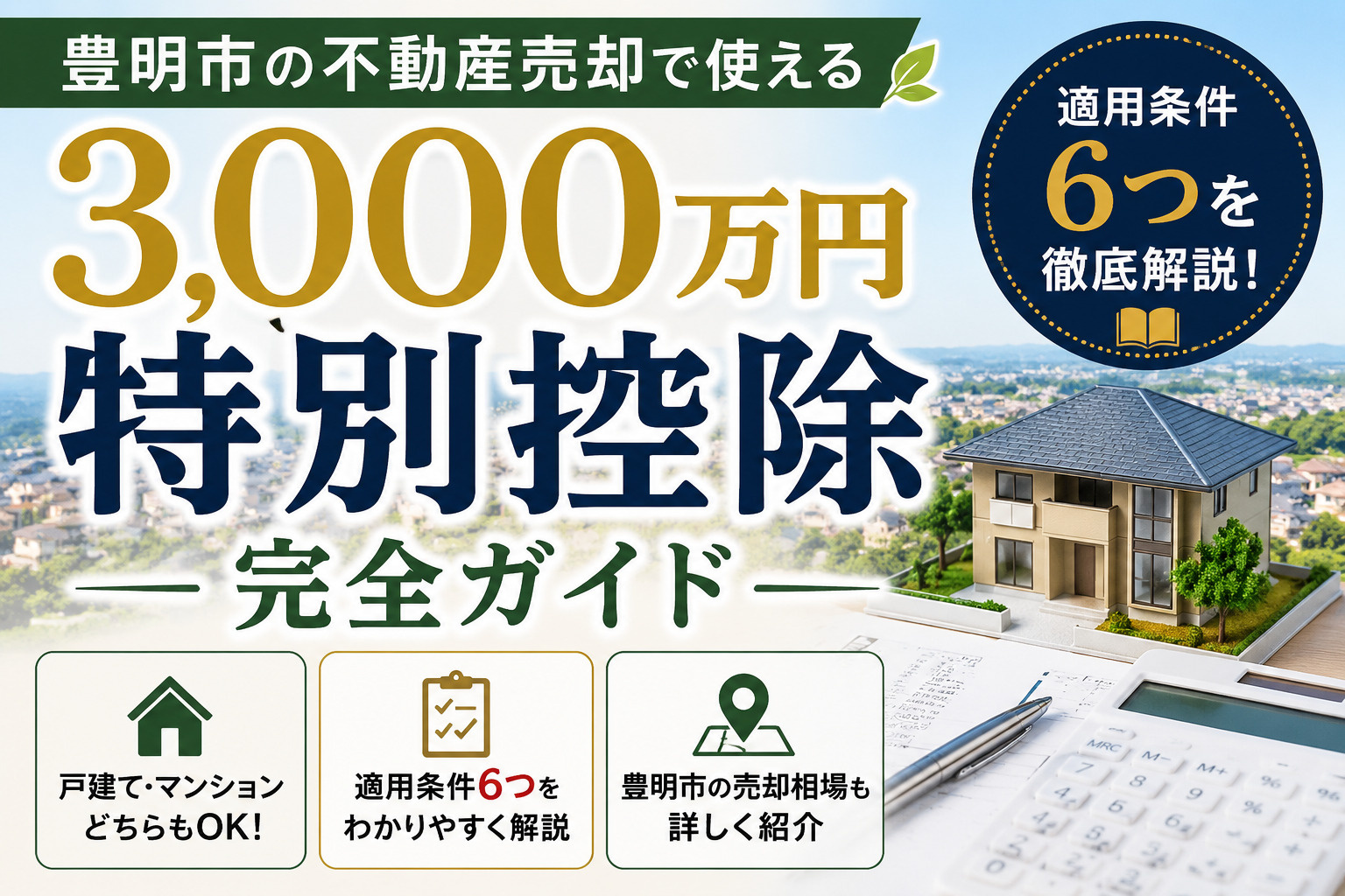 豊明市でマイホームを売るなら知っておきたい 「3,000万円...の画像