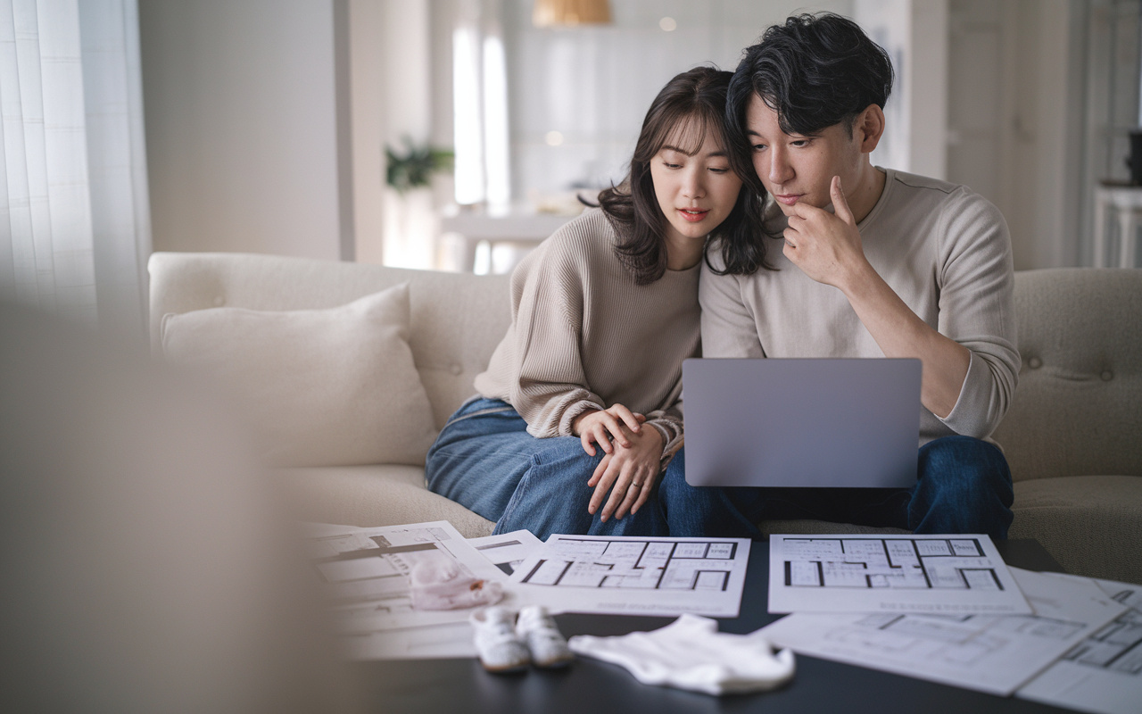 共働きの子育て世帯向け家探し術！ペアローン活用の基本と注意点...の画像