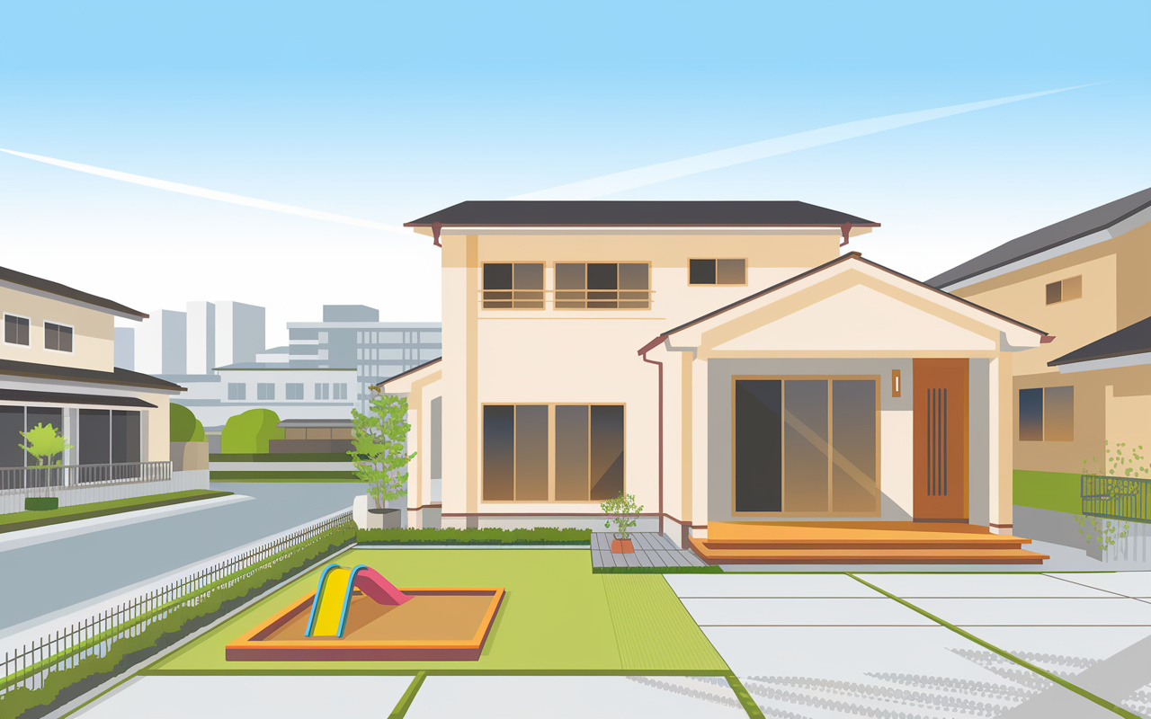 子育て世帯必見庭付き新築一戸建て！メリットとデメリットを住み...の画像