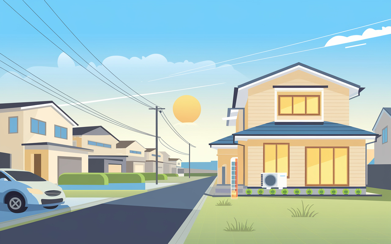 一戸建ての夏は要注意？室内の熱中症対策を家族で見直す方法の画像