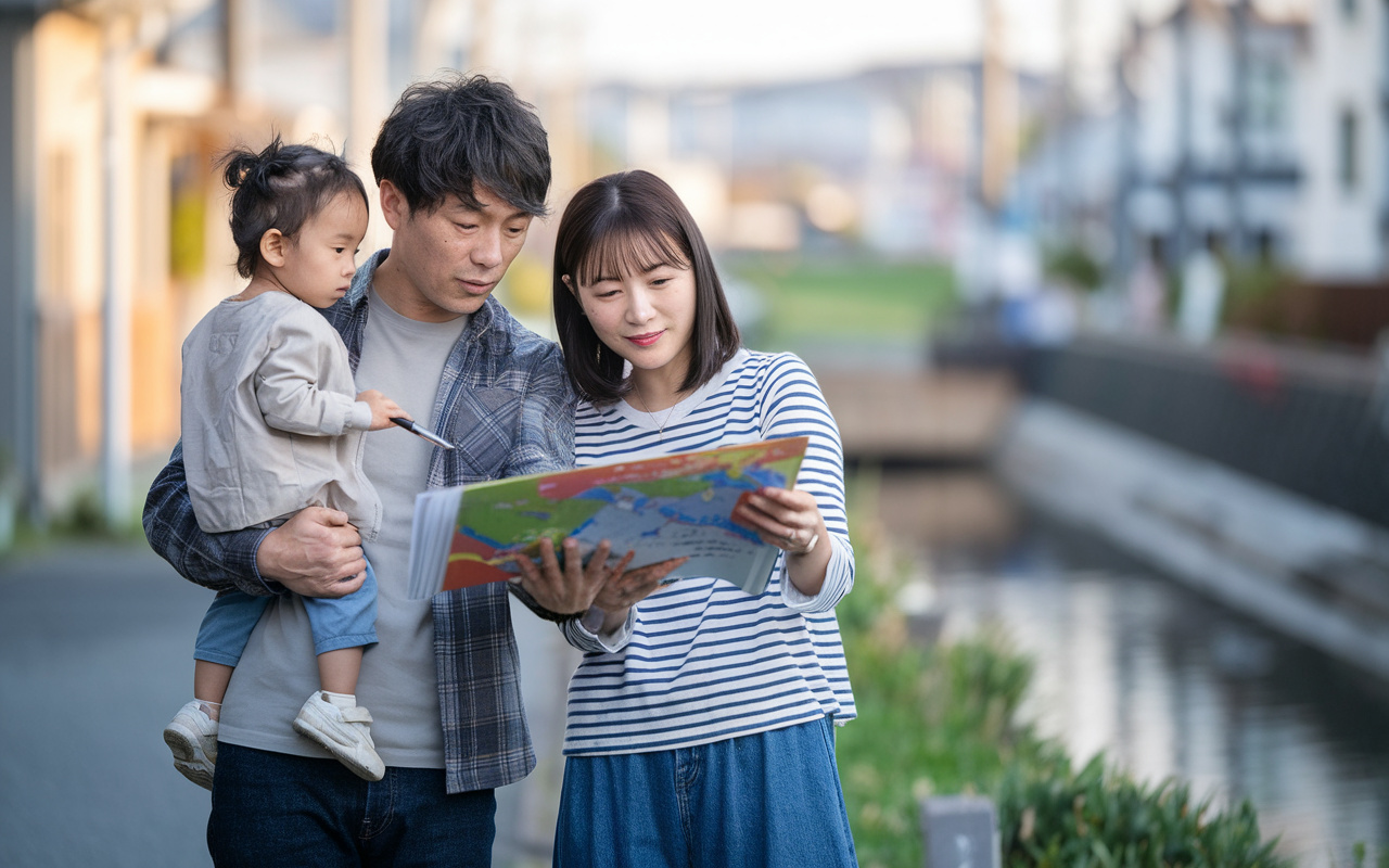 江南市での土地購入前に確認したいハザードマップ！子育て世帯が...の画像