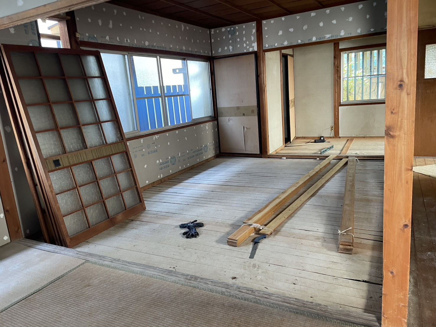 大淀町｜完成が楽しみ♪リフォーム工事進行中の画像