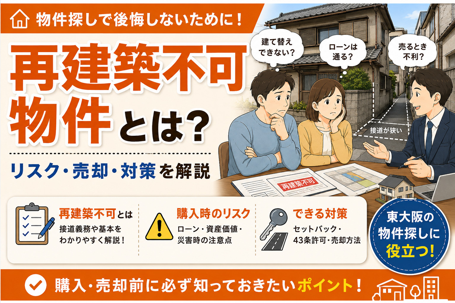 再建築不可物件とは？購入・売却前に知っておきたいリスクと対策...の画像
