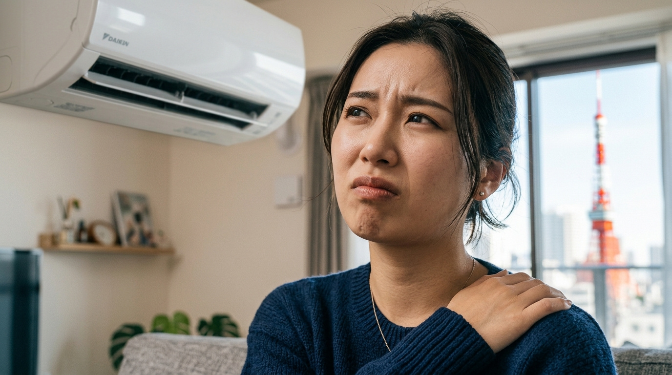 「この家、エアコン臭いんだよね…」家賃を下げる前に確認して。...の画像