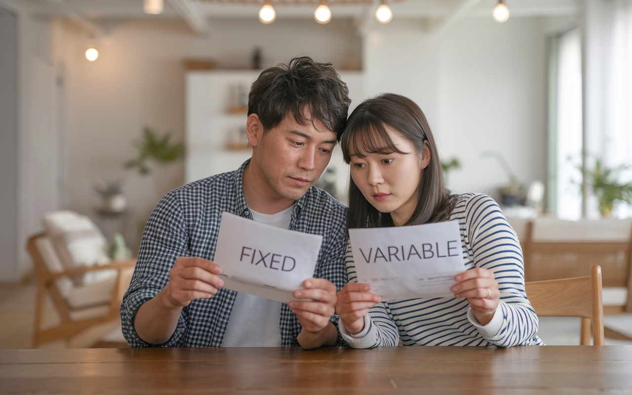 住宅ローンの固定金利か変動金利か迷う？初めての金利タイプ選び...の画像