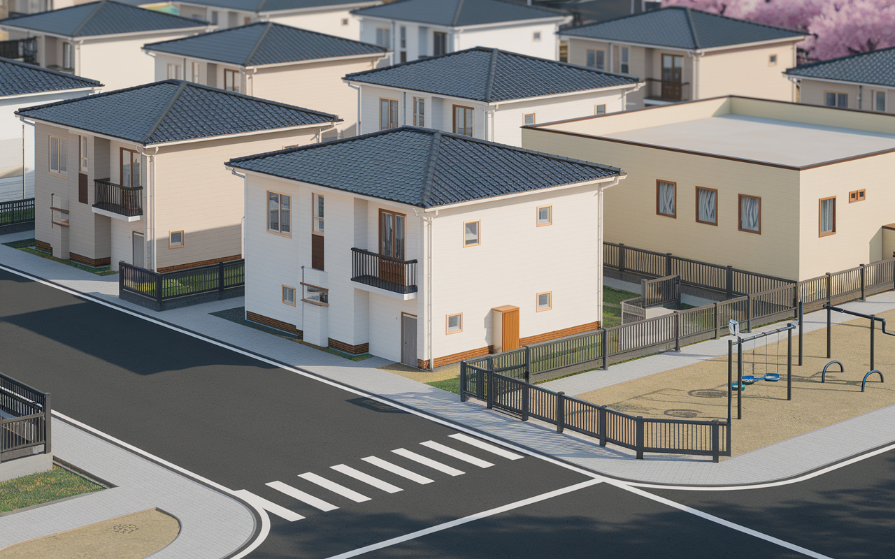 新築分譲の多棟現場は子育て向き？学校や通学路の安全性を確認す...の画像