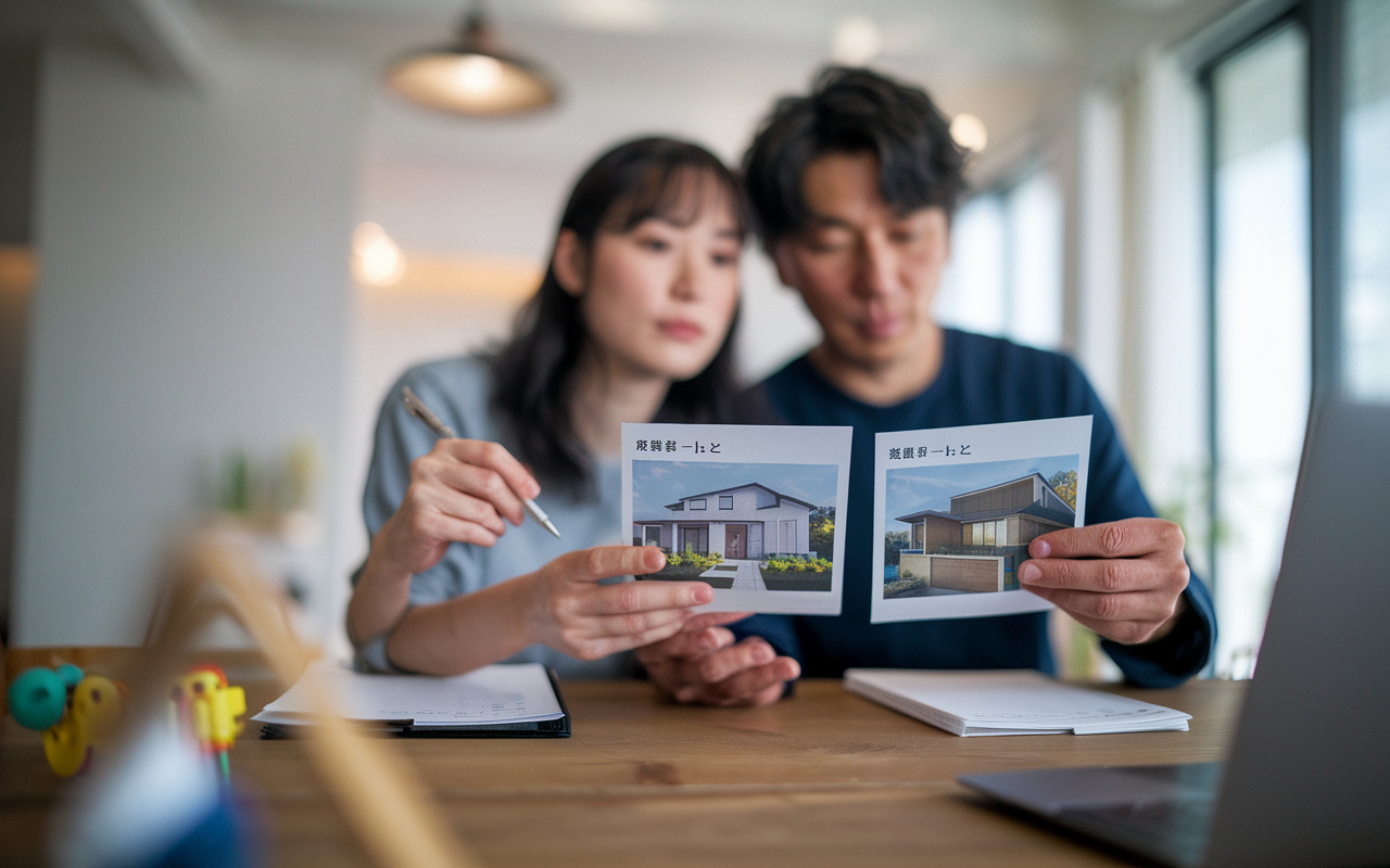 建売住宅と注文住宅どっちが得？30代共働き世帯向け比較ガイド...の画像