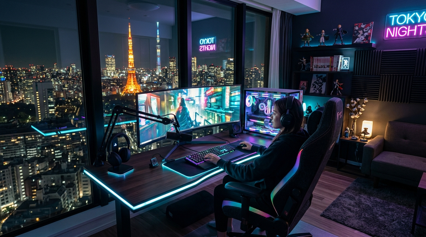 ゲーマー必見！防音×高速回線の賃貸”ゲーミングマンション”と...の画像